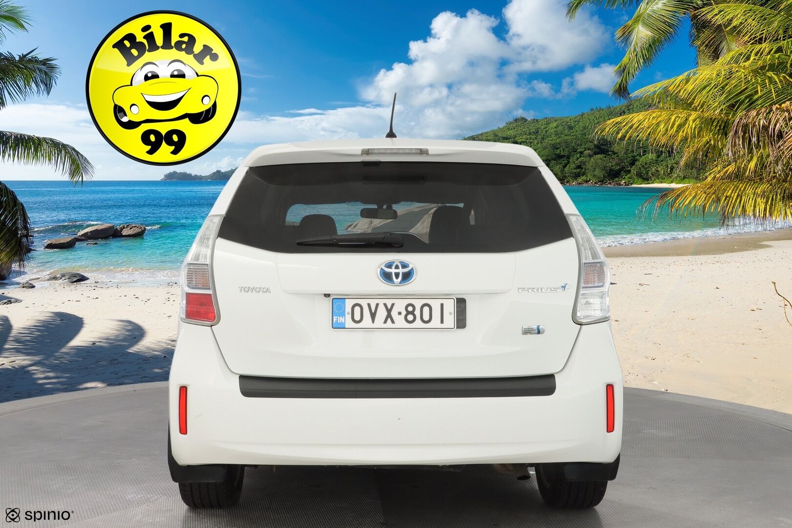 Toyota PRIUS+ 2015 1.8 Active 7p *Kamera / HUD / Nahat / Vakkari* - Täydellinen huoltohistoria / Kahdet hyvät renkaat / 7-paikkainen
