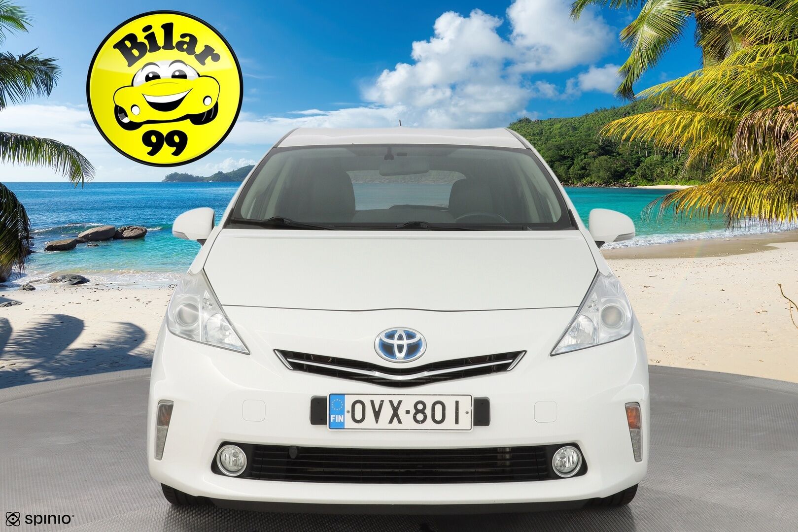 Toyota PRIUS+ 2015 1.8 Active 7p *Kamera / HUD / Nahat / Vakkari* - Täydellinen huoltohistoria / Kahdet hyvät renkaat / 7-paikkainen