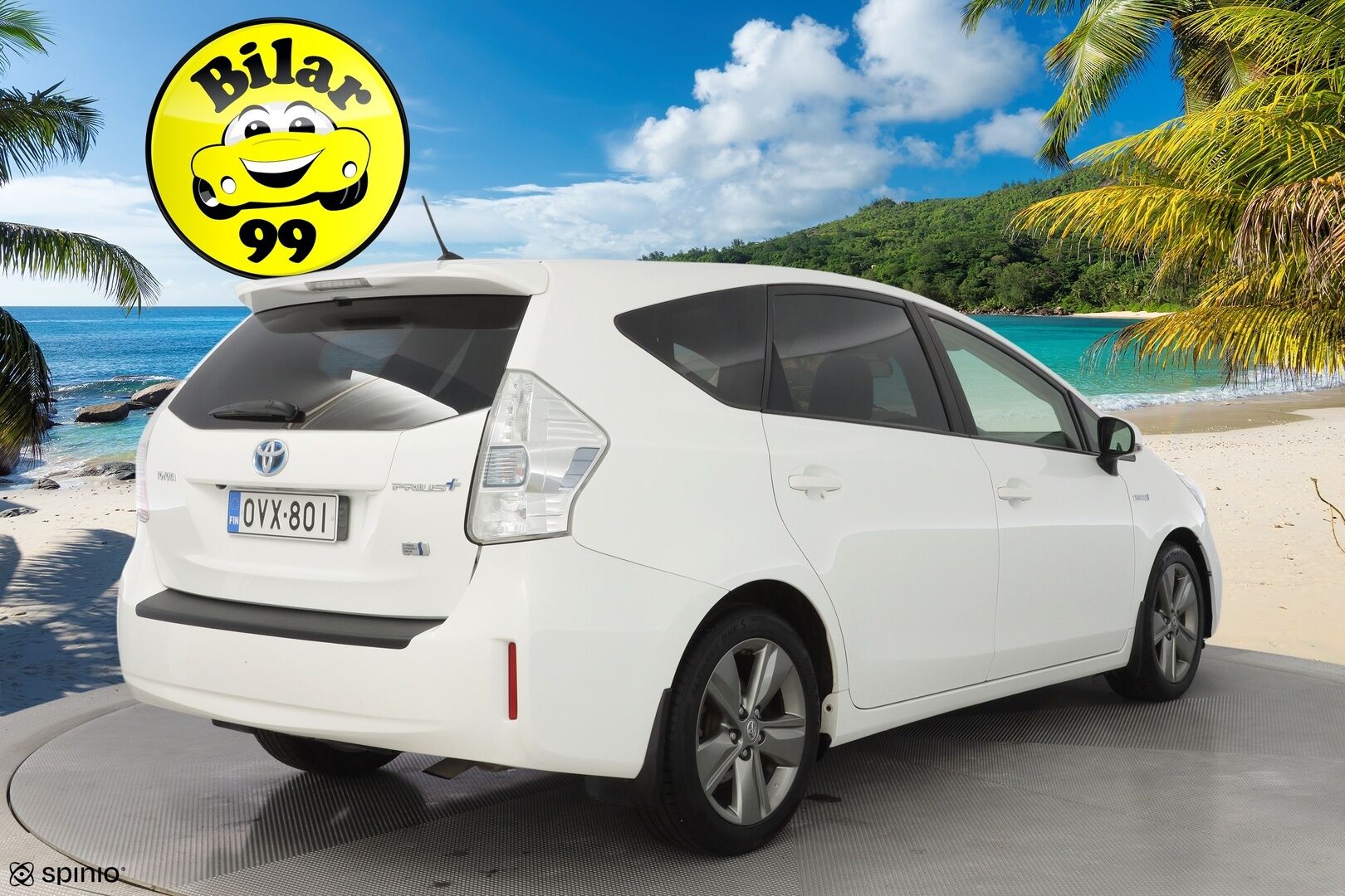 Toyota PRIUS+ 2015 1.8 Active 7p *Kamera / HUD / Nahat / Vakkari* - Täydellinen huoltohistoria / Kahdet hyvät renkaat / 7-paikkainen