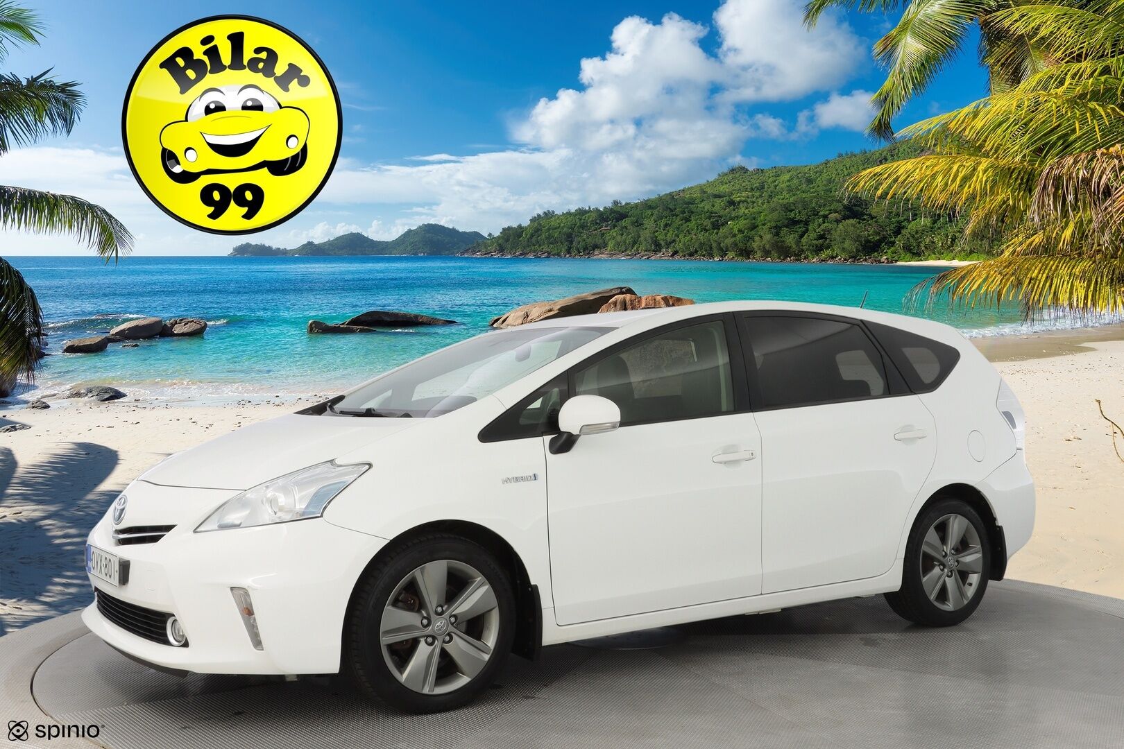 Toyota PRIUS+ 2015 1.8 Active 7p *Kamera / HUD / Nahat / Vakkari* - Täydellinen huoltohistoria / Kahdet hyvät renkaat / 7-paikkainen