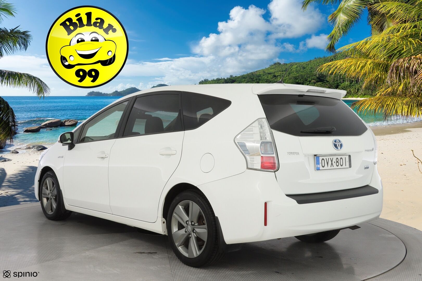 Toyota PRIUS+ 2015 1.8 Active 7p *Kamera / HUD / Nahat / Vakkari* - Täydellinen huoltohistoria / Kahdet hyvät renkaat / 7-paikkainen