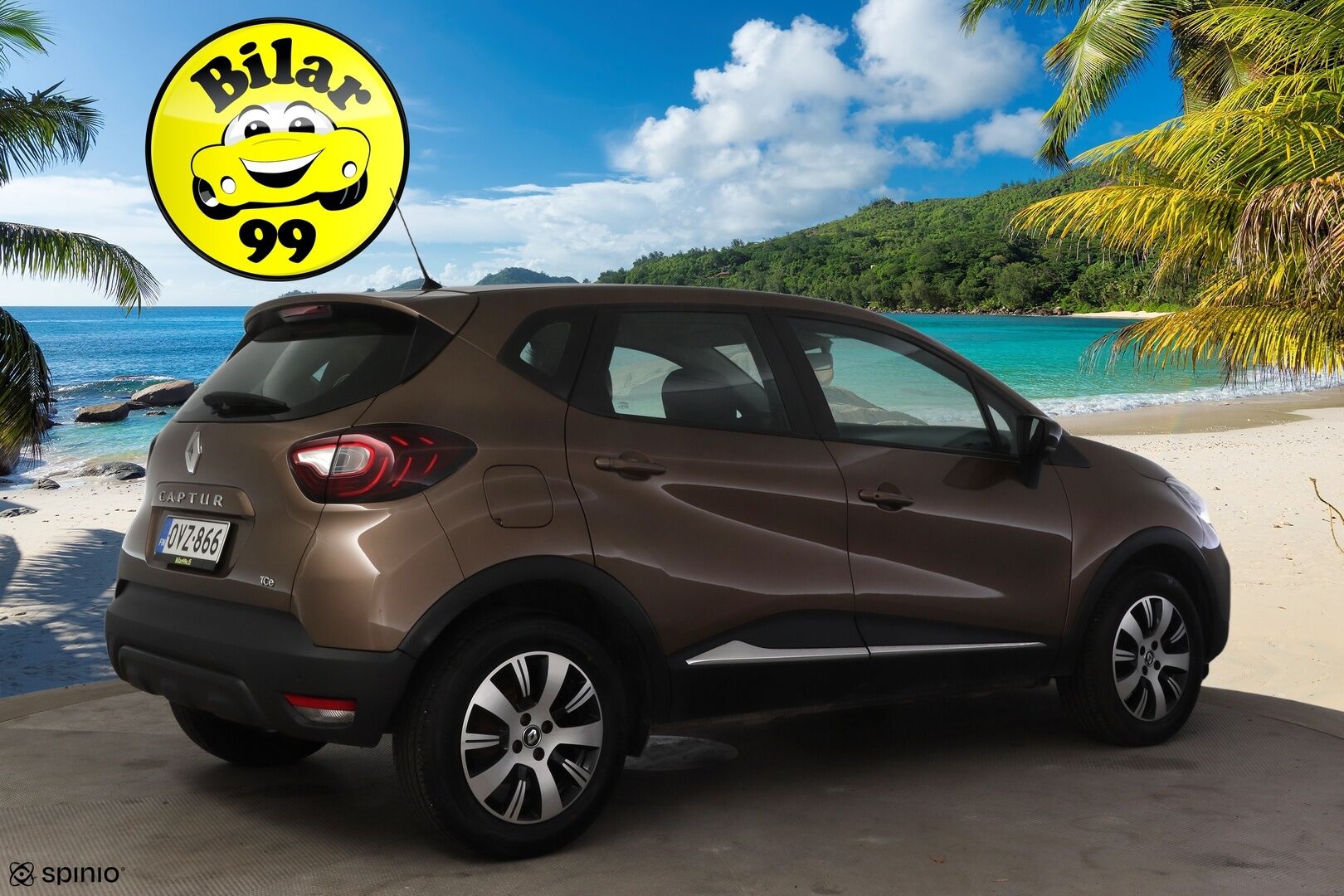 Renault Captur 2017 TCe 90 Zen S17 * Lohko / P-Tutka / Vakkari / Navi / KeyLessGo * - * Päältä kaunis ja sisältä toimiva Renault! *