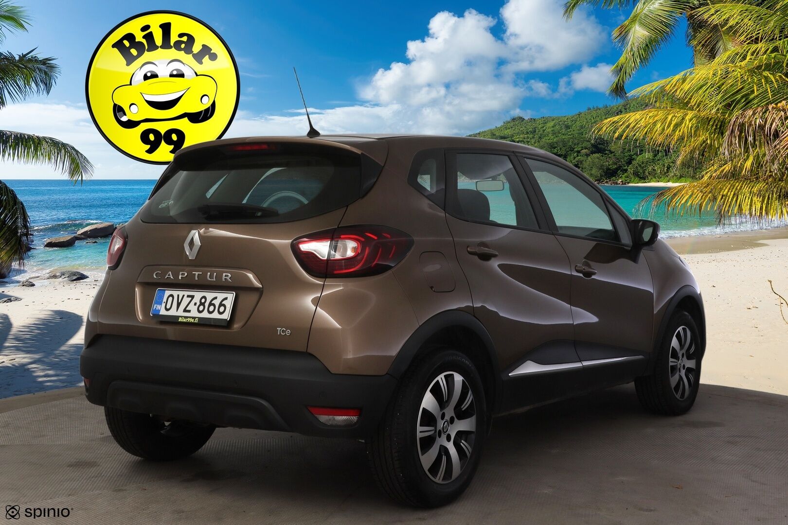 Renault Captur 2017 TCe 90 Zen S17 * Lohko / P-Tutka / Vakkari / Navi / KeyLessGo * - * Päältä kaunis ja sisältä toimiva Renault! *