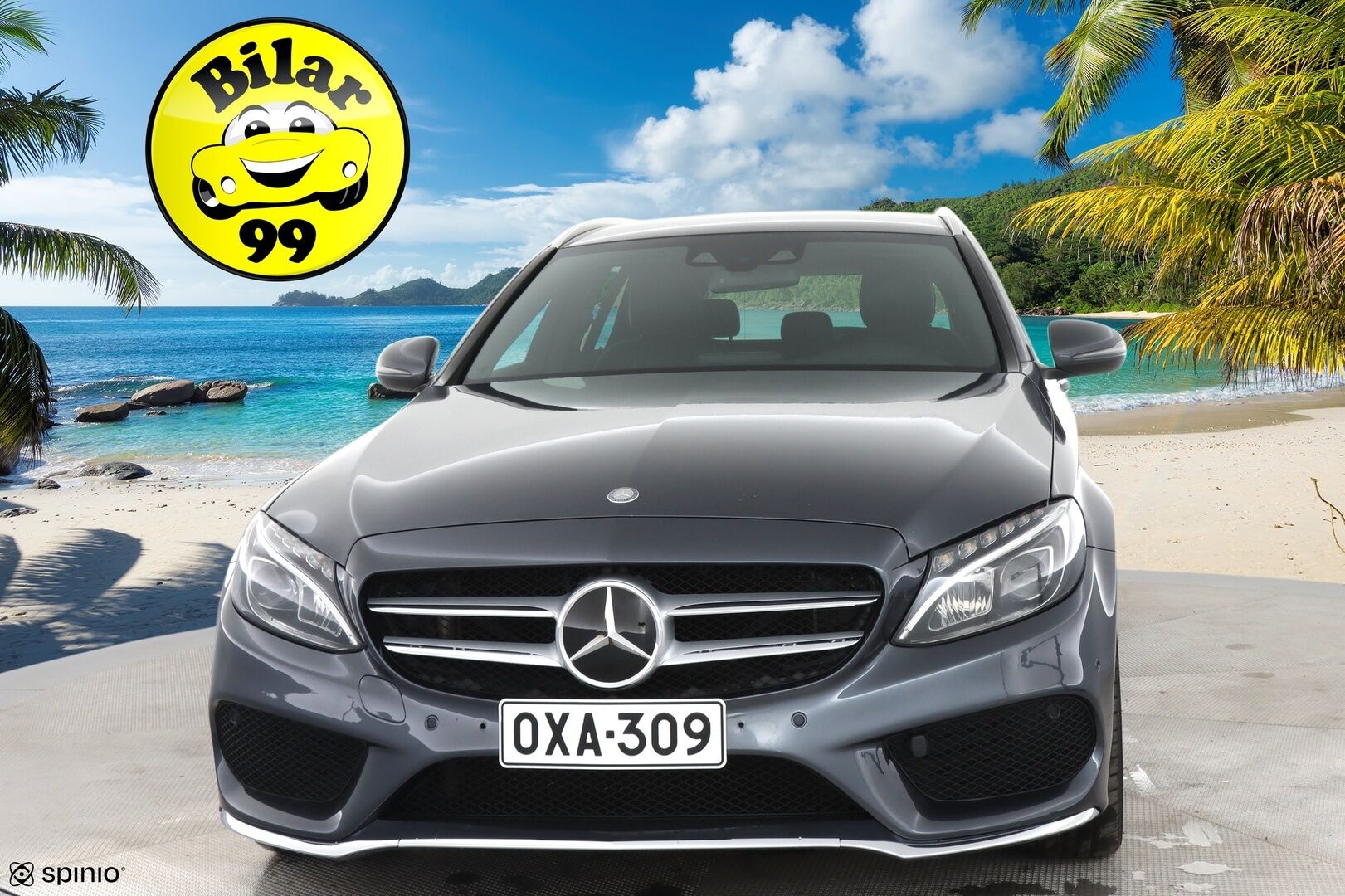 Mercedes-Benz C 2016 250 d 4Matic A AMG Premium Edition / Burmester / Adaptiivinen vakionopeudensäädin / Koukku / * - KeyLessGo / Bliss / 2x AMG-vanteet / - HULLUT AVAJAISHULINAT KORKOTARJOUS 3,29 %