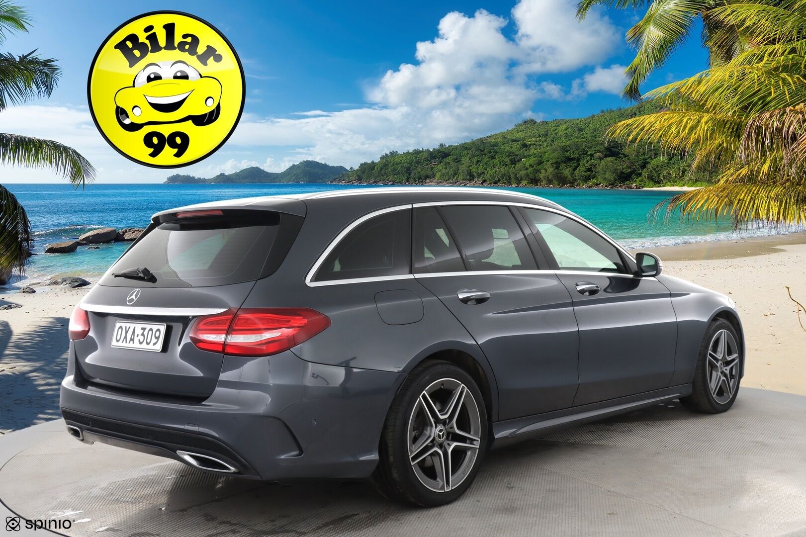 Mercedes-Benz C 2016 250 d 4Matic A AMG Premium Edition / Burmester / Adaptiivinen vakionopeudensäädin / Koukku / * - KeyLessGo / Bliss / 2x AMG-vanteet / - HULLUT AVAJAISHULINAT KORKOTARJOUS 3,29 %