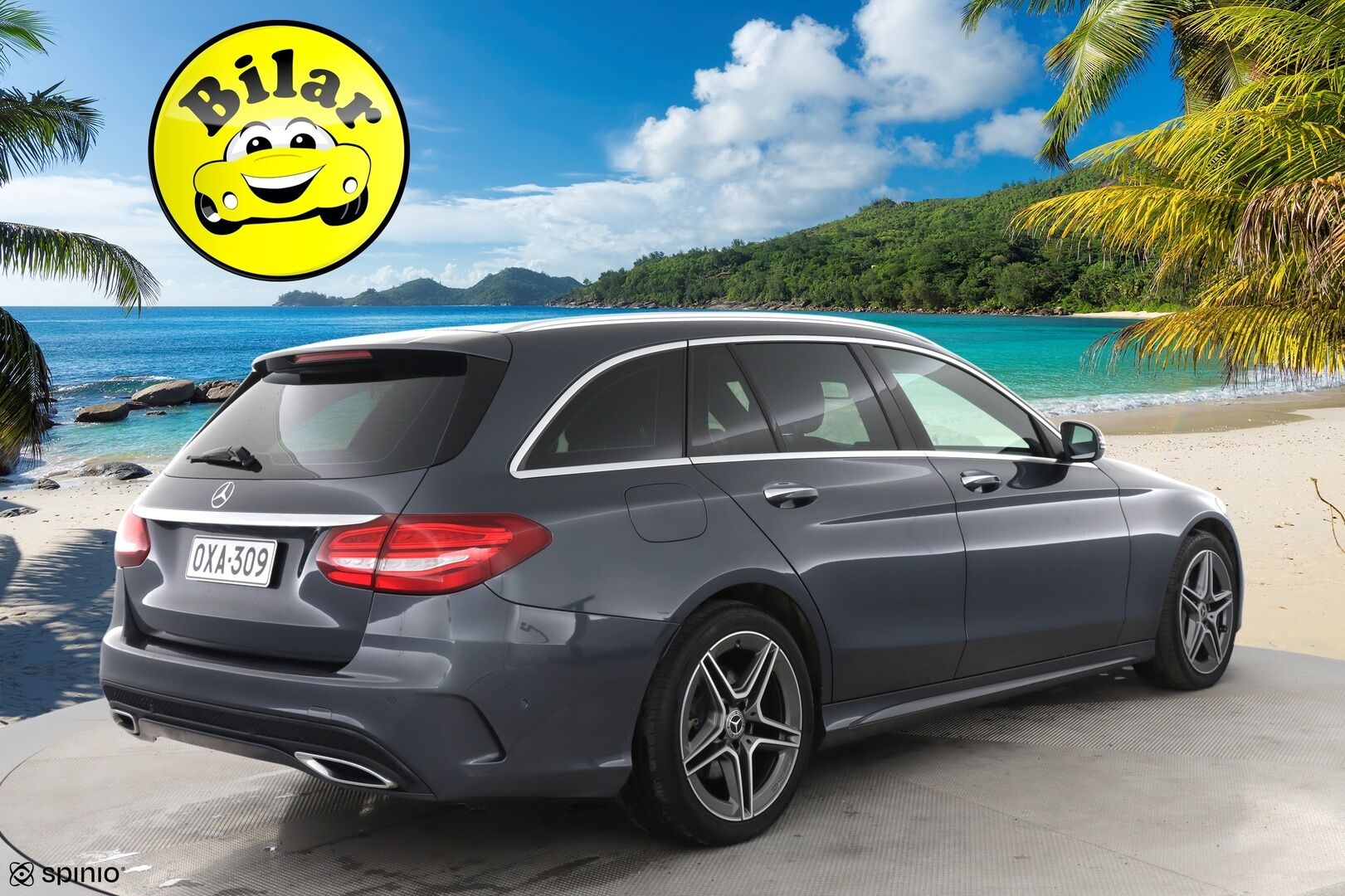 Mercedes-Benz C 2016 250 d 4Matic A AMG Premium Edition - | Burmester | Adaptiivinen vakionopeudensäädin | Koukku | KeyLessGo | Bliss | 2x AMG-vanteet |