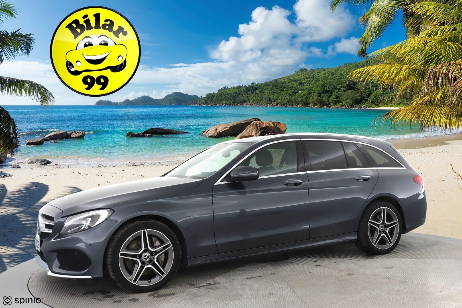 Mercedes-Benz C 2016 250 d 4Matic A AMG Premium Edition / Burmester / Adaptiivinen vakionopeudensäädin / Koukku / * - KeyLessGo / Bliss / 2x AMG-vanteet / - HULLUT AVAJAISHULINAT KORKOTARJOUS 3,29 %