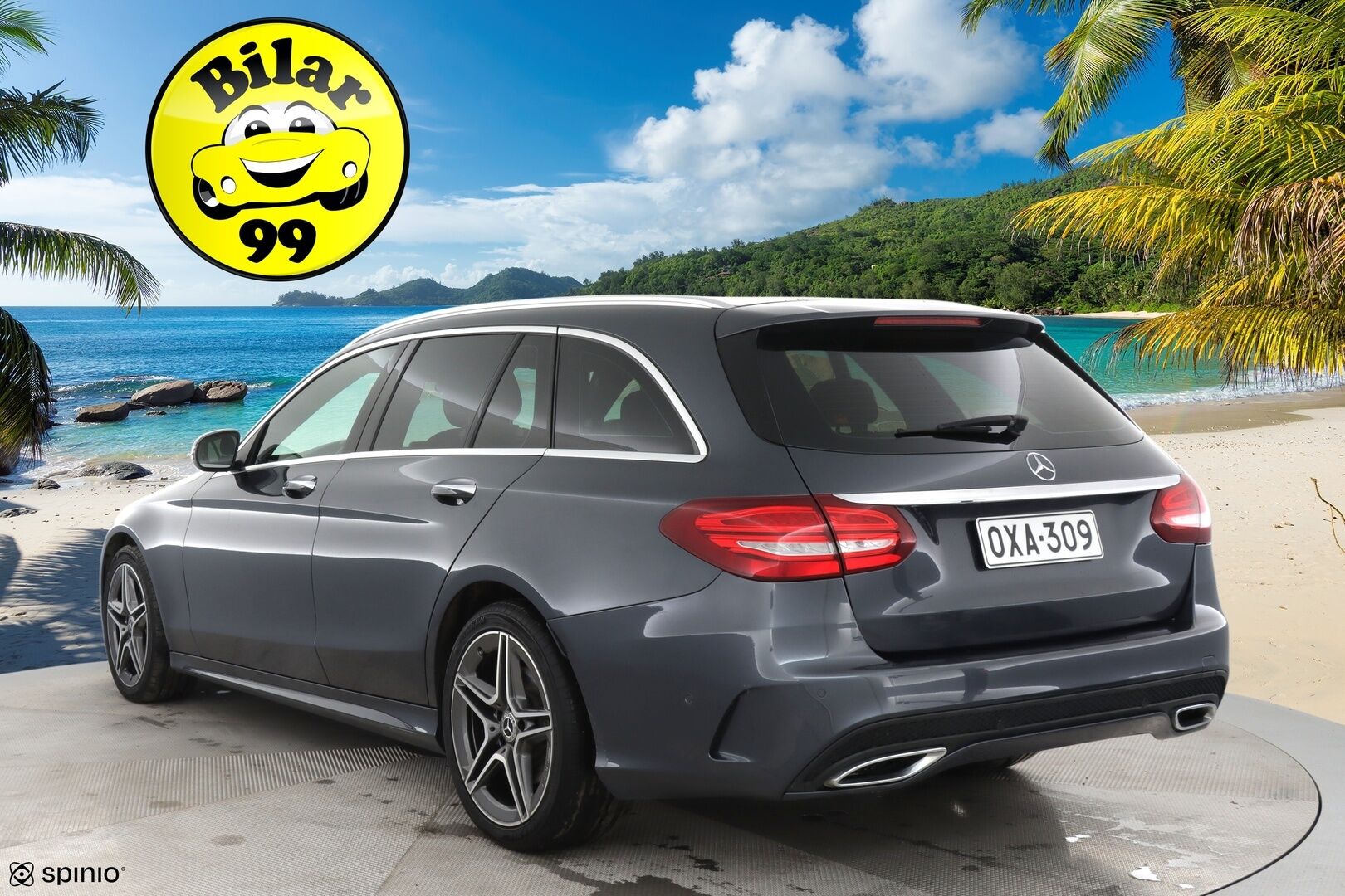 Mercedes-Benz C 2016 250 d 4Matic A AMG Premium Edition / Burmester / Adaptiivinen vakionopeudensäädin / Koukku / * - KeyLessGo / Bliss / 2x AMG-vanteet / - HULLUT AVAJAISHULINAT KORKOTARJOUS 3,29 %