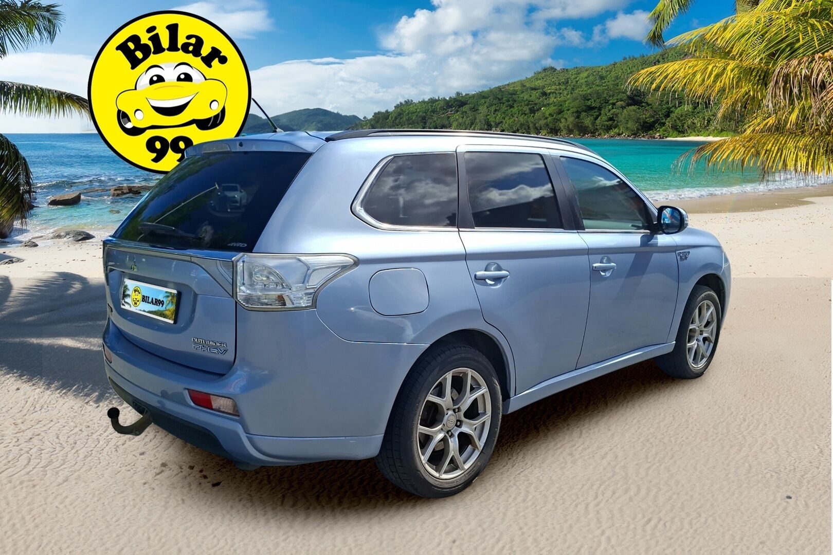 Mitsubishi Outlander PHEV 2013 Instyle Navi 4WD 5P - | Rockford | Koukku | Lasikattoluukku | Mustat nahat | Lasikattoluukku | 