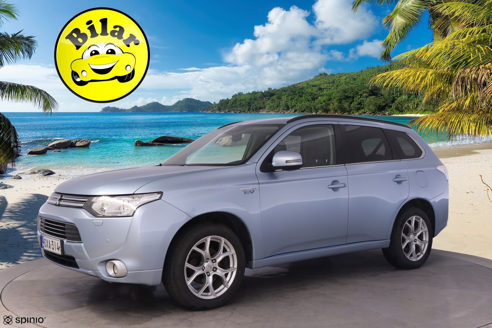Mitsubishi Outlander PHEV 2014 Instyle Navi 4WD 5P - | Rockford | Koukku | Lasikattoluukku | Mustat nahat | Lasikattoluukku | 