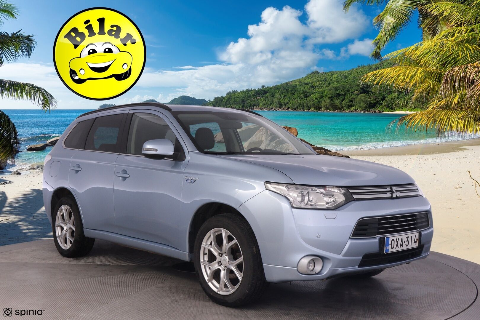 Mitsubishi Outlander PHEV 2014 Instyle Navi 4WD 5P - | Rockford | Koukku | Lasikattoluukku | Mustat nahat | Lasikattoluukku | 