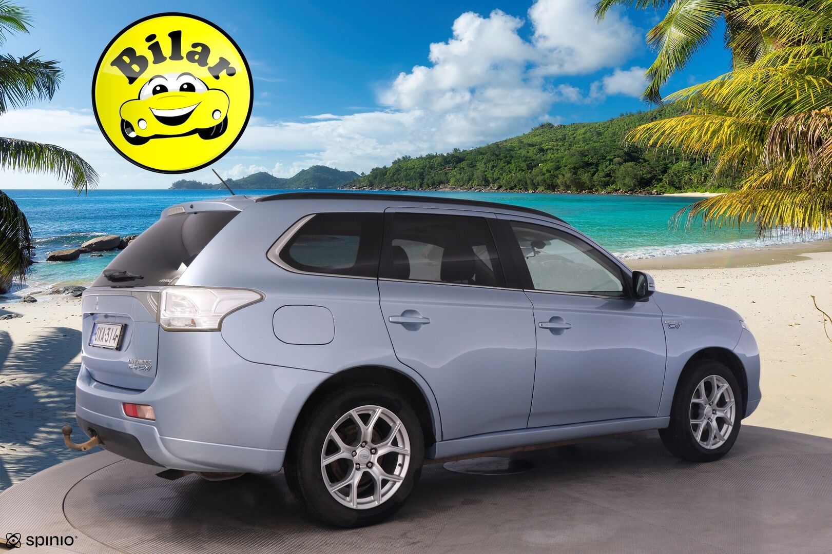 Mitsubishi Outlander PHEV 2014 Instyle Navi 4WD 5P - | Rockford | Koukku | Lasikattoluukku | Mustat nahat | Lasikattoluukku | 