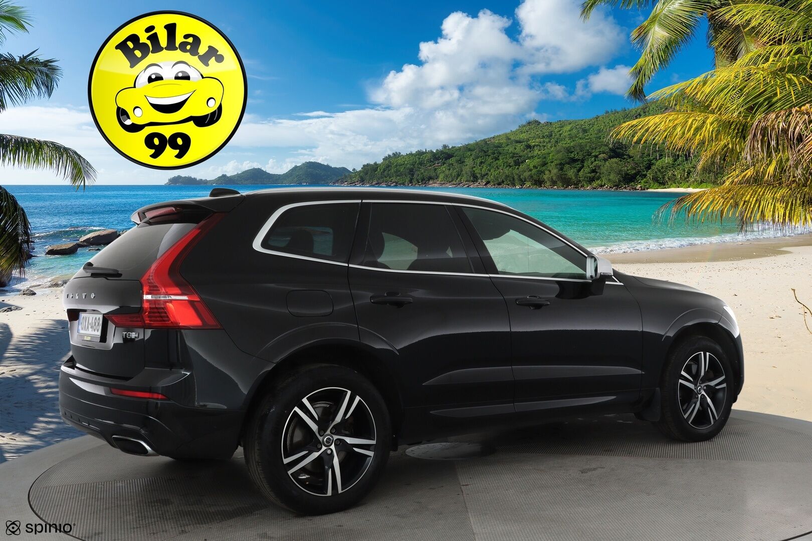 Volvo XC60 2018 T8 AWD R-Design aut **Adapt.vakkari / Webasto / P.kamera / Muistipenkki / Panorama / Koukku / Sporttipenkit** - Akku kuntotarkastettu / Suomi-auto / Merkkihuollettu / Kahdet renkaat aluvanteilla / Nahka-Alcantara / High Performance Audio / Navi / KeylessGo 
