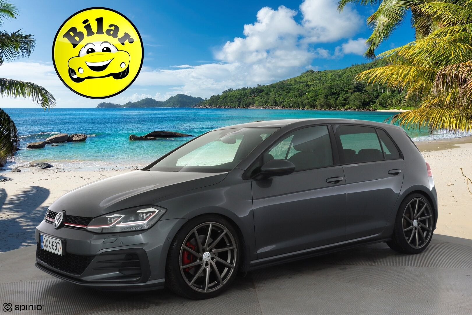 Volkswagen Golf 2018 GTI 2,0 TSI 169 kW (230 hv) DSG-automaatti - | ACC | Webasto | Dynaudio | Puolinahat | P.Kamera | LED | Apple&Android | Suomi-auto | Kahdet Renkaat |
