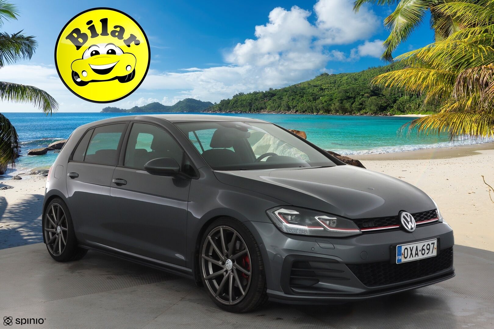 Volkswagen Golf 2018 GTI 2,0 TSI 169 kW (230 hv) DSG-automaatti - | ACC | Webasto | Dynaudio | Puolinahat | P.Kamera | LED | Apple&Android | Suomi-auto | Kahdet Renkaat |