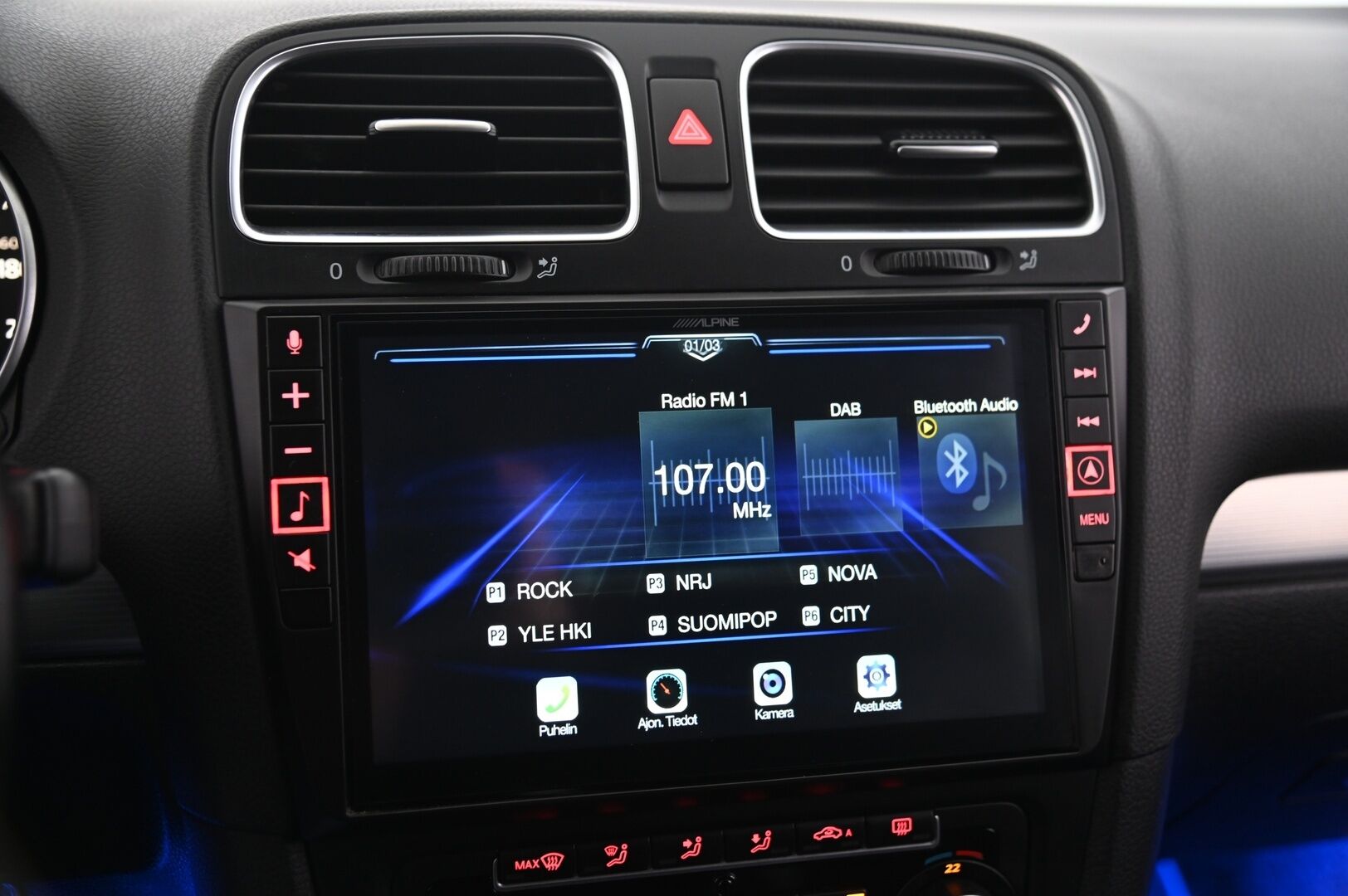 Volkswagen Golf 2012 R 2.0 TSI*Manuaali / *Miltek / BC-alusta / Alpine / Appconnect / Vakkari / Lohko* - Juuri leimattu / Näyttävä / Harvinainen Manuaali / 2x renkaat & vanteet
