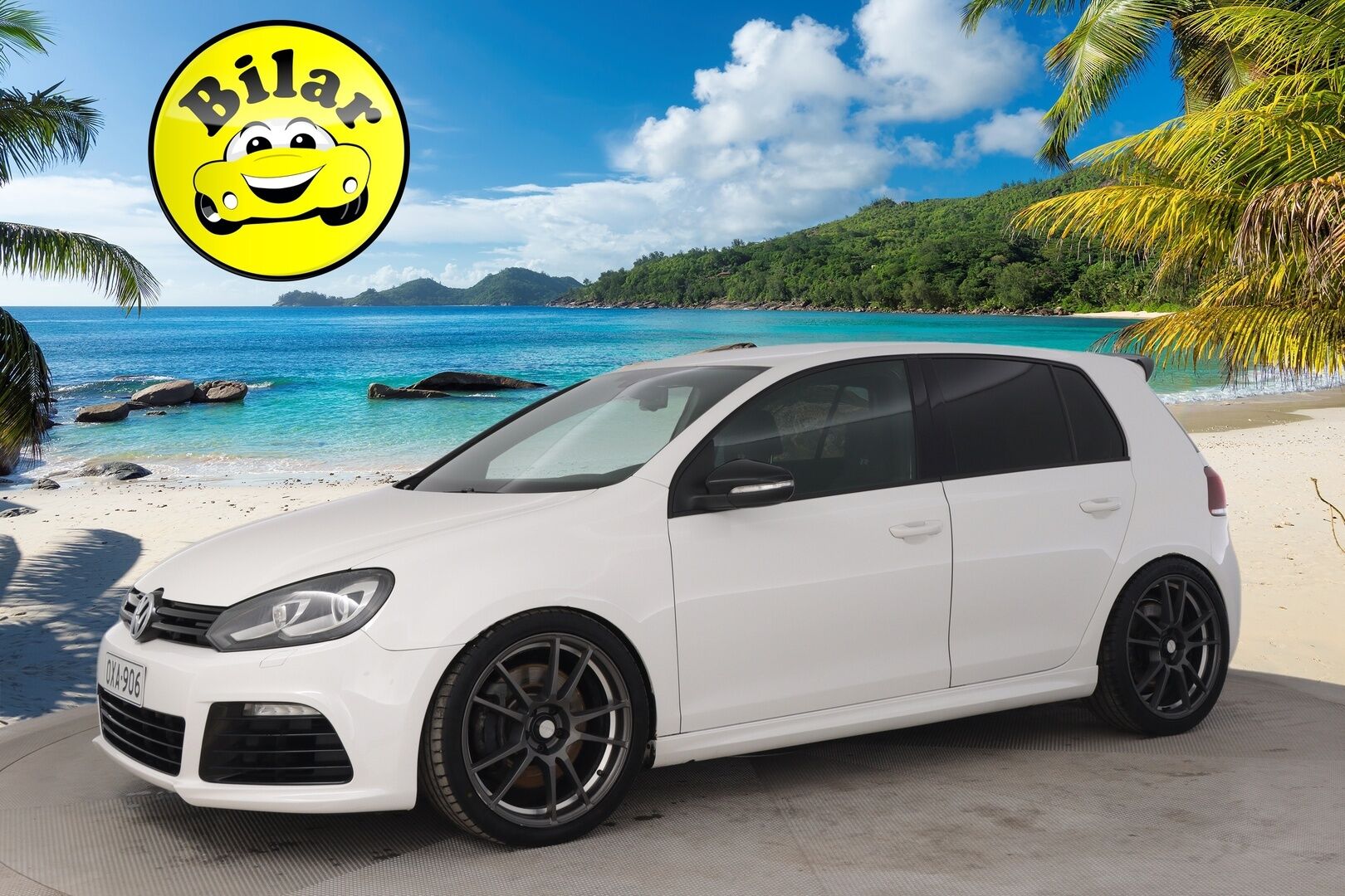 Volkswagen Golf 2012 R 2.0 TSI*Manuaali / *Miltek / BC-alusta / Alpine / Appconnect / Vakkari / Lohko* - Juuri leimattu / Näyttävä / Harvinainen Manuaali / 2x renkaat & vanteet