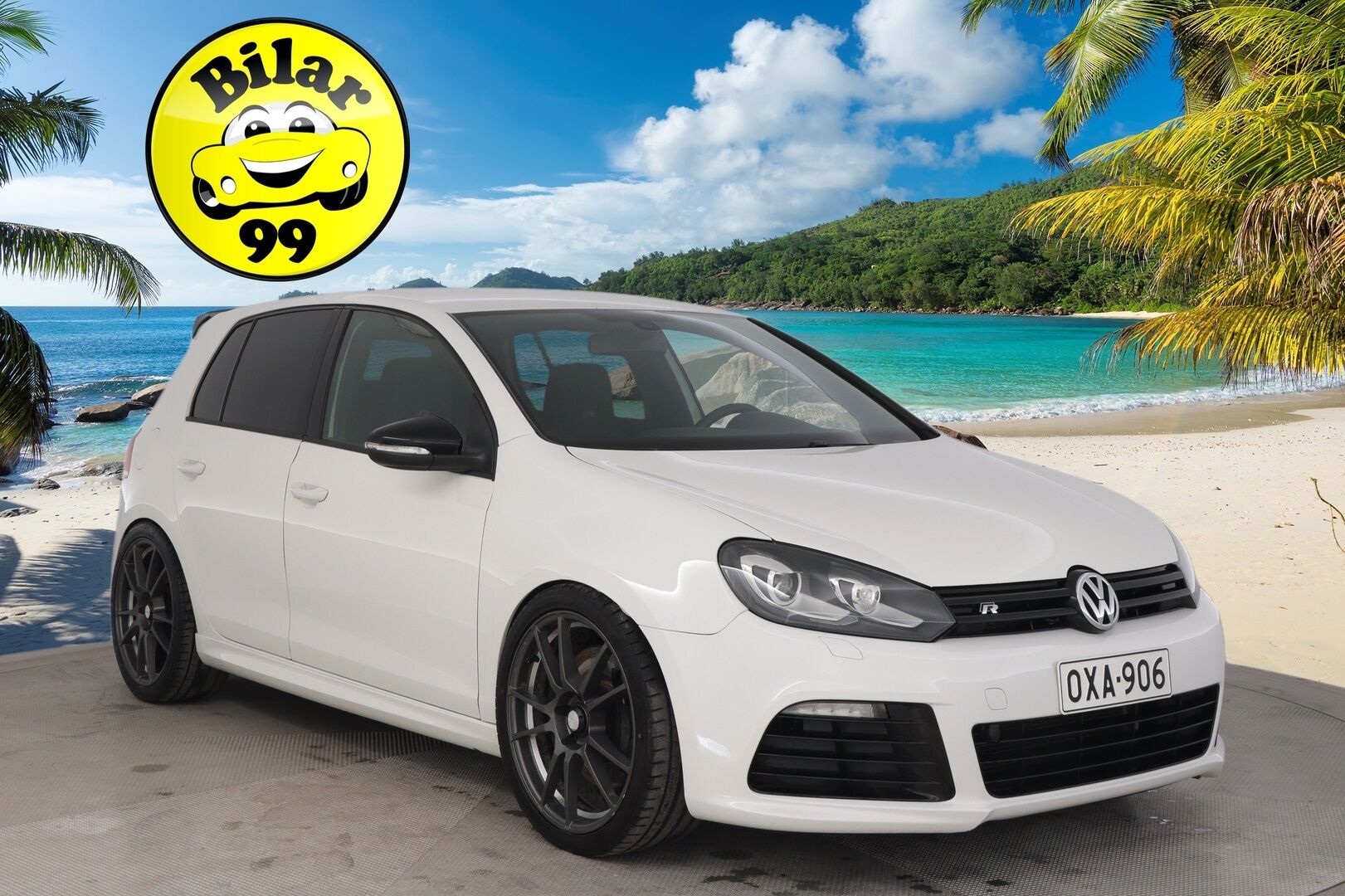 Volkswagen Golf 2012 R 2.0 TSI*Manuaali / *Miltek / BC-alusta / Alpine / Appconnect / Vakkari / Lohko* - Juuri leimattu / Näyttävä / Harvinainen Manuaali / 2x renkaat & vanteet - HULLUT AVAJAISHULINAT KORKOTARJOUS 3,29 %