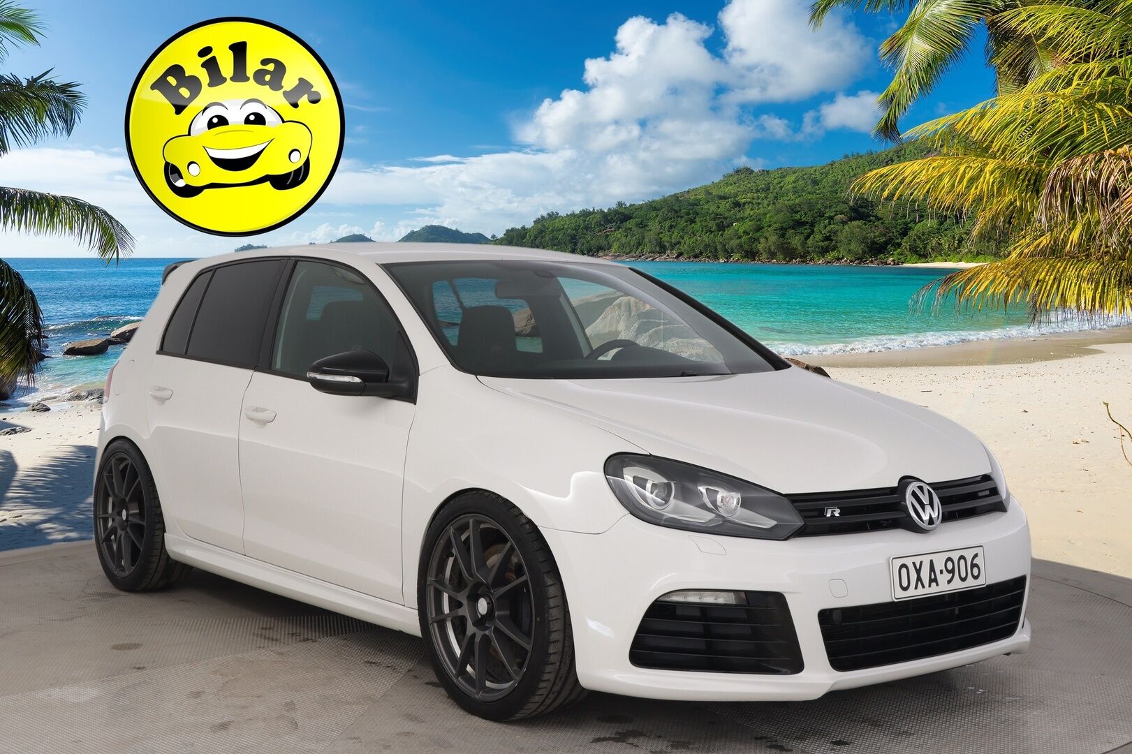 Volkswagen Golf 2012 R 2.0 TSI*Manuaali / *Miltek / BC-alusta / Alpine / Appconnect / Vakkari / Lohko* - Juuri leimattu / Näyttävä / Harvinainen Manuaali / 2x renkaat & vanteet