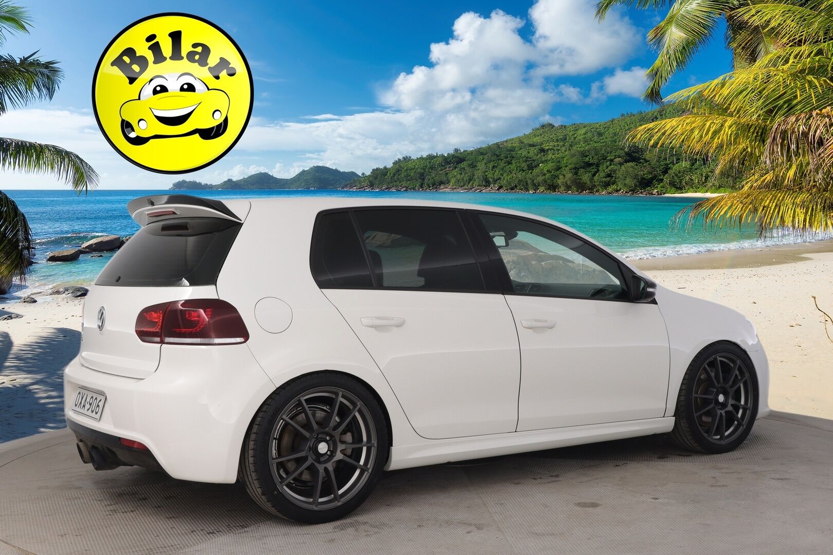 Volkswagen Golf 2012 R 2.0 TSI*Manuaali / *Miltek / BC-alusta / Alpine / Appconnect / Vakkari / Lohko* - Juuri leimattu / Näyttävä / Harvinainen Manuaali / 2x renkaat & vanteet