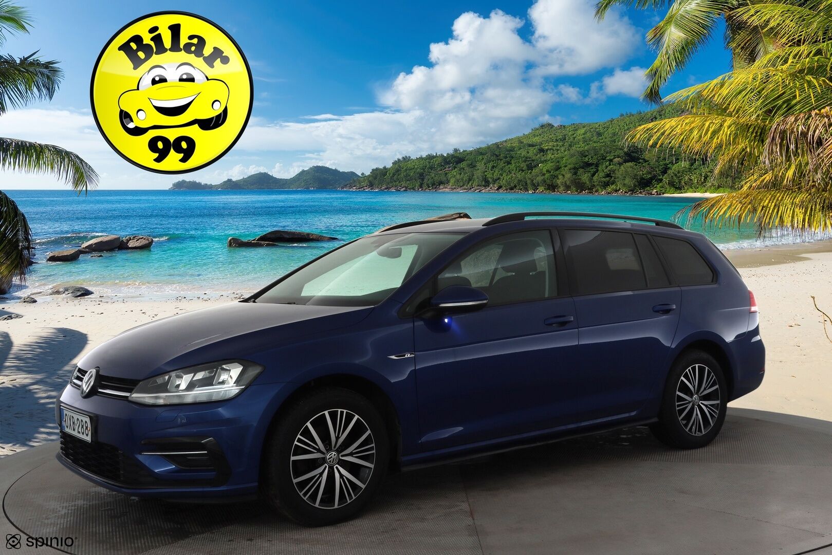 Volkswagen Golf 2018 Variant Comfortline 1,4 TSI  (125 hv) DSG R-Line * ACC / Webasto / P.kamera / App-connect / Autom.ilmastointi * - Kahdet renkaat