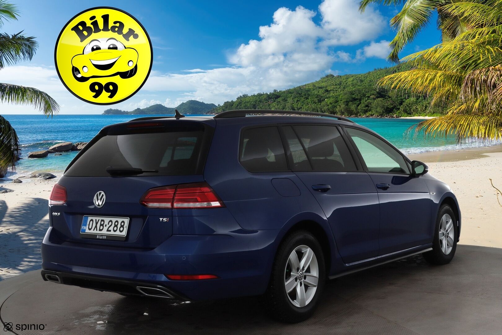 Volkswagen Golf 2018 Variant Comfortline 1,4 TSI  (125 hv) DSG R-Line * ACC / Webasto / P.kamera / App-connect / Autom.ilmastointi * - Kahdet renkaat