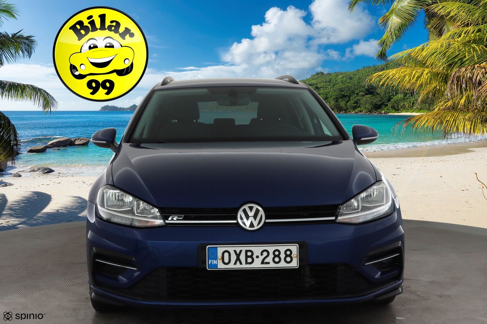Volkswagen Golf 2018 Variant Comfortline 1,4 TSI  (125 hv) DSG R-Line * ACC / Webasto / P.kamera / App-connect / Autom.ilmastointi * - Kahdet renkaat