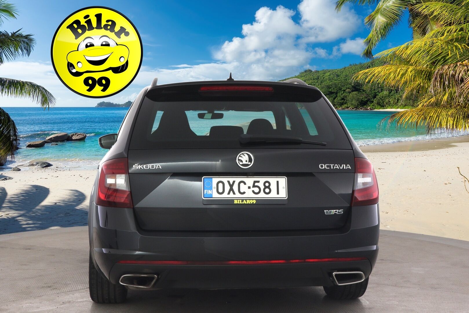 Skoda Octavia 2018 Combi 2,0 TDI 184 RS DSG Autom *Adapt. Vakkari / BLIS / Koukku / Webasto / P. Kamera / Hihna vaihdettu 2024* - *Suomi Auto / 2x hyvät renkaat / Hyvä huoltohistoria*