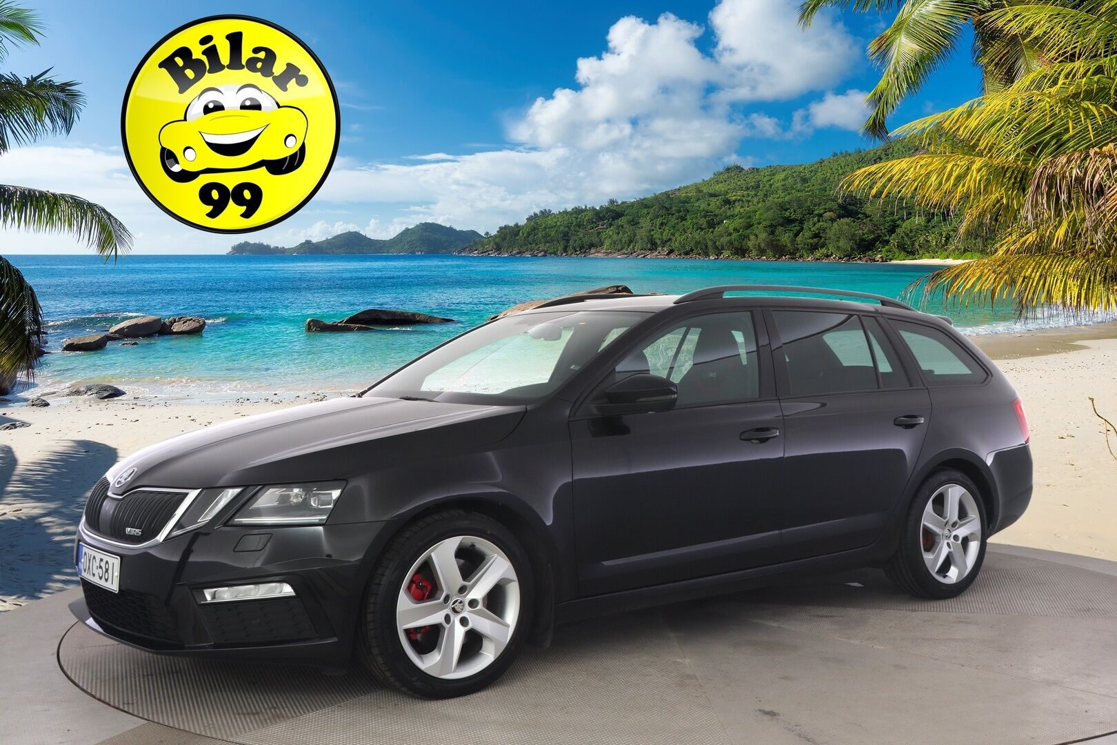 Skoda Octavia 2018 Combi 2,0 TDI 184 RS DSG Autom *Adapt. Vakkari / BLIS / Koukku / Webasto / P. Kamera / Hihna vaihdettu 2024* - *Suomi Auto / 2x hyvät renkaat / Hyvä huoltohistoria*