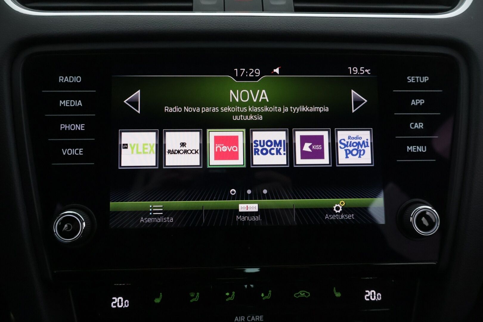 Skoda Octavia 2018 Combi 2,0 TDI 184 RS DSG Autom *Adapt. Vakkari / BLIS / Koukku / Webasto / P. Kamera / Hihna vaihdettu 2024* - *Suomi Auto / 2x hyvät renkaat / Hyvä huoltohistoria*