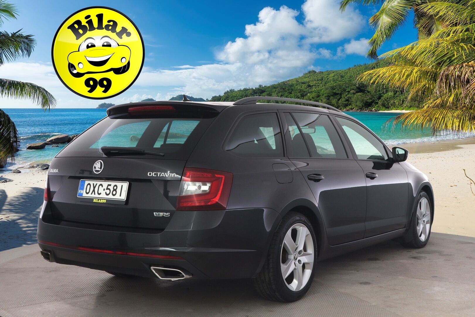 Skoda Octavia 2018 Combi 2,0 TDI 184 RS DSG Autom *Adapt. Vakkari / BLIS / Koukku / Webasto / P. Kamera / Hihna vaihdettu 2024* - *Suomi Auto / 2x hyvät renkaat / Hyvä huoltohistoria*