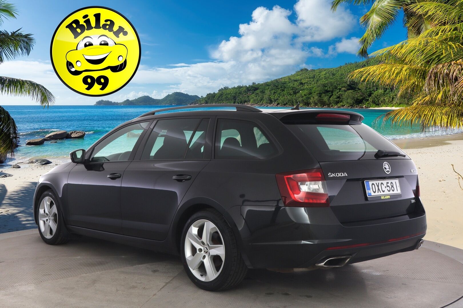 Skoda Octavia 2018 Combi 2,0 TDI 184 RS DSG Autom *Adapt. Vakkari / BLIS / Koukku / Webasto / P. Kamera / Hihna vaihdettu 2024* - *Suomi Auto / 2x hyvät renkaat / Hyvä huoltohistoria*