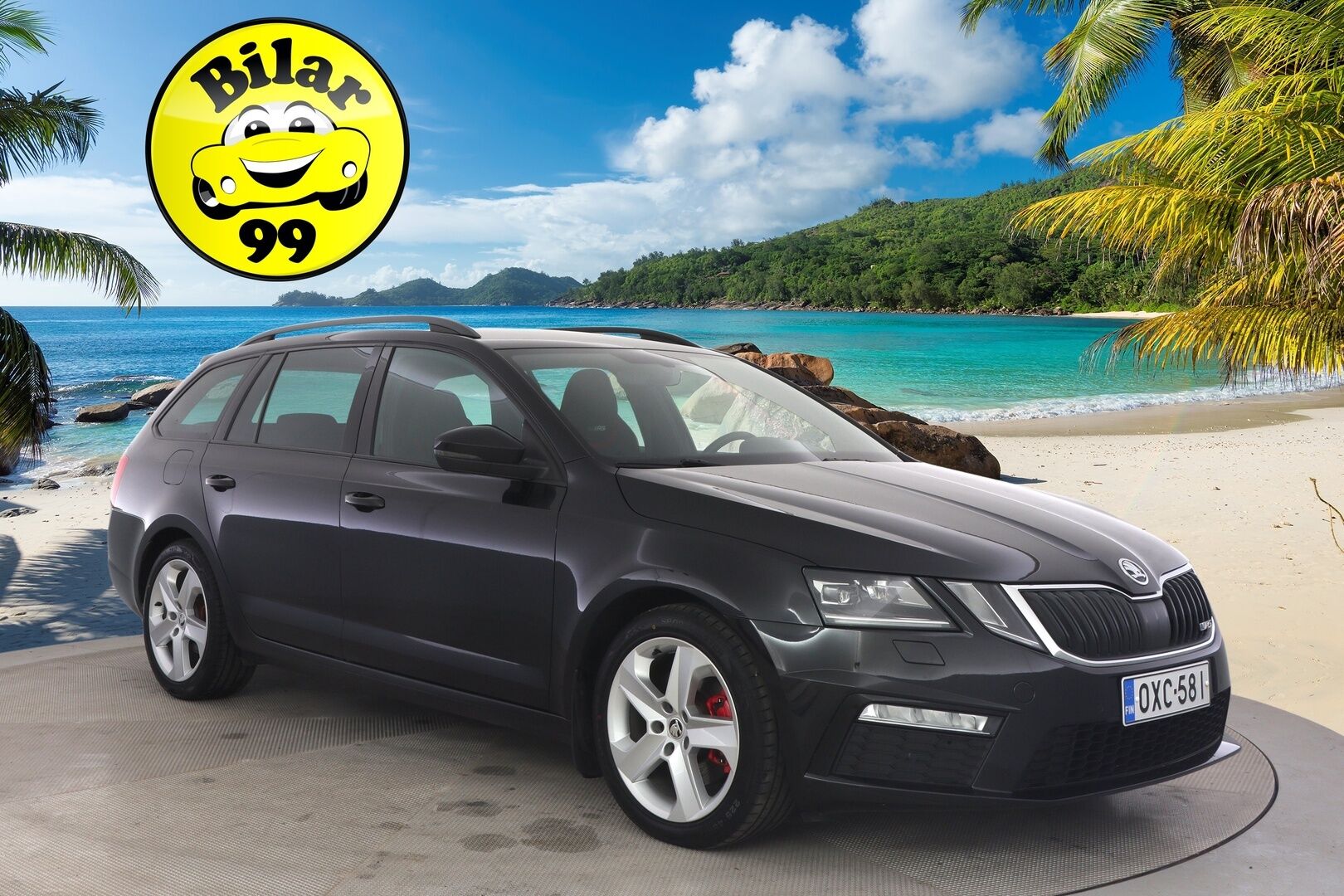 Skoda Octavia 2018 Combi 2,0 TDI 184 RS DSG Autom *Adapt. Vakkari / BLIS / Koukku / Webasto / P. Kamera / Hihna vaihdettu 2024* - *Suomi Auto / 2x hyvät renkaat / Hyvä huoltohistoria*