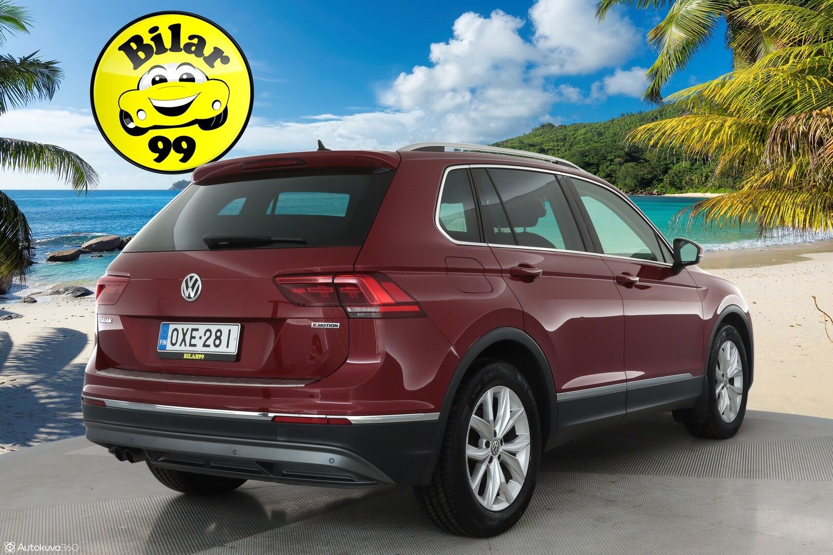 Volkswagen Tiguan 2018 2,0 TSI 132 kW 4MOTION DSG Aut ** Suomiauto /  Webasto / Adapt.vakkari / Koukku / KeyLess / P.tutkat - Kangas-Alcantara / 2x renkaat / Digimittaristo