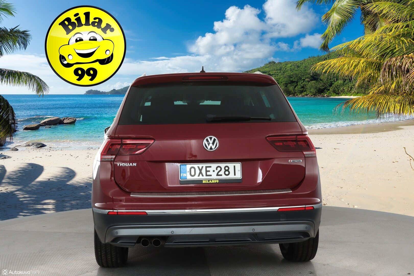 Volkswagen Tiguan 2018 2,0 TSI 132 kW 4MOTION DSG Aut ** Suomiauto /  Webasto / Adapt.vakkari / Koukku / KeyLess / P.tutkat - Kangas-Alcantara / 2x renkaat / Digimittaristo