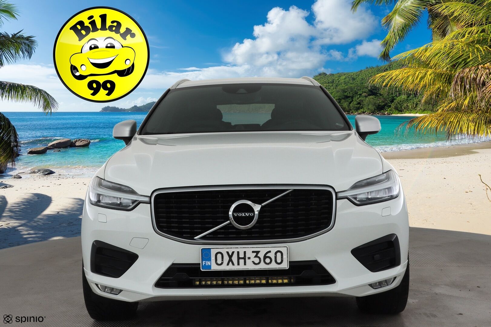 Volvo XC60 2018 D4 AWD Business R-Design aut * ACC / B&W / P.tutkat / Muistipenkki / LED / Navi / Koukku / Sporttipenkit * - Webasto / Keyless / Suomi-auto / 2x renkaat aluvantein - HULLU BLACKWEEK KORKOTARJOUS 2,49%