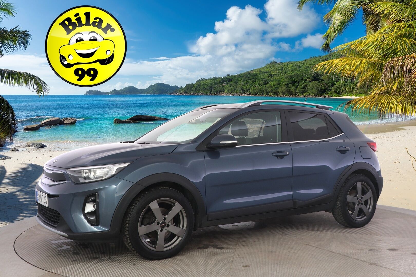 Kia Stonic 2018 1,0 T-GDI ISG 120hv EX EcoDynamics *Suomi-auto / P.kamera / Koukku / Lohko / Carplat / 2x renkaat* - *Kattavat huollot / Ilmainen kotiintoimitus*