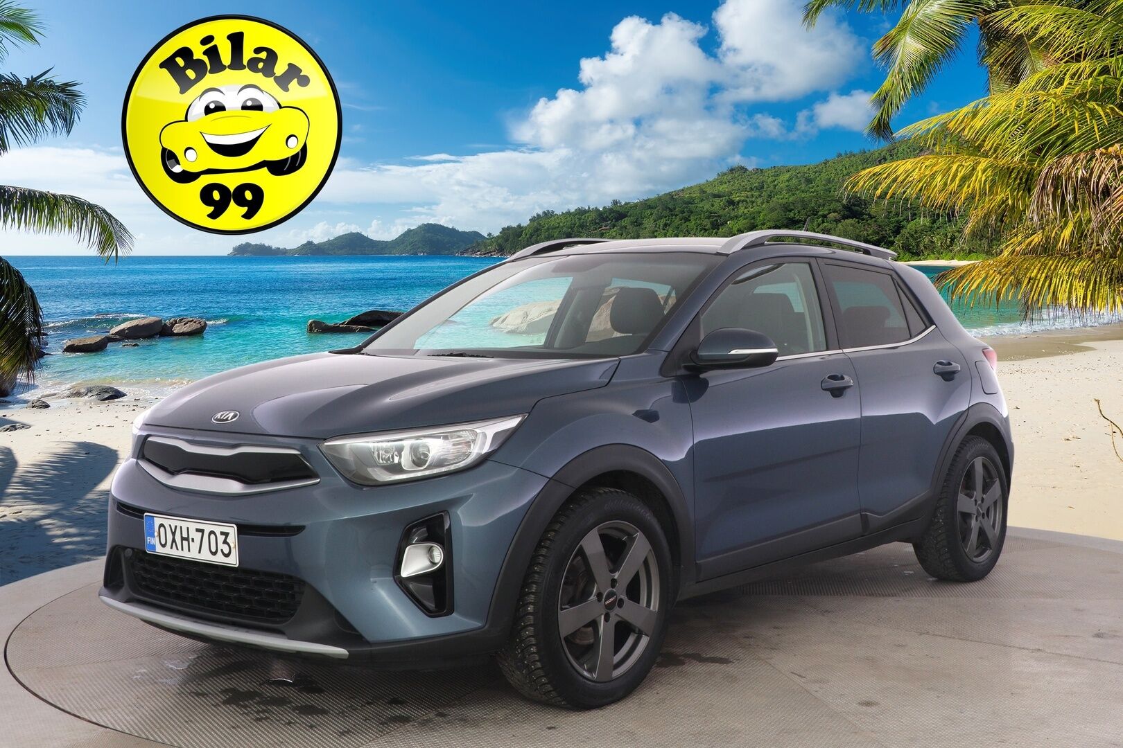 Kia Stonic 2018 1,0 T-GDI ISG 120hv EX EcoDynamics *Suomi-auto / P.kamera / Koukku / Lohko / Carplat / 2x renkaat* - *Kattavat huollot / Ilmainen kotiintoimitus*