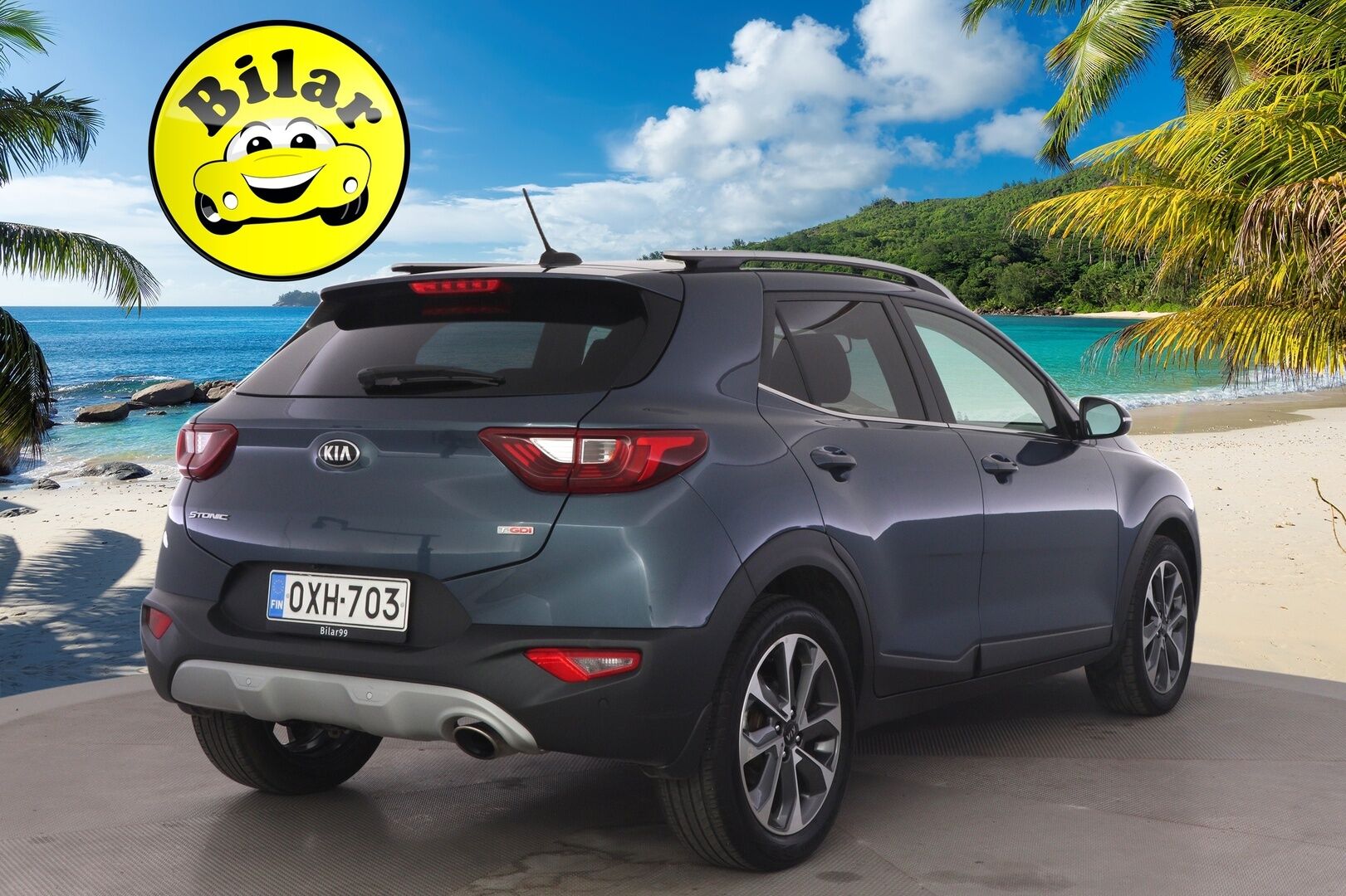 Kia Stonic 2018 1,0 T-GDI ISG 120hv EX EcoDynamics - *Suomi-auto | P.kamera | Koukku | Lohko | Carplay | 2x renkaat*