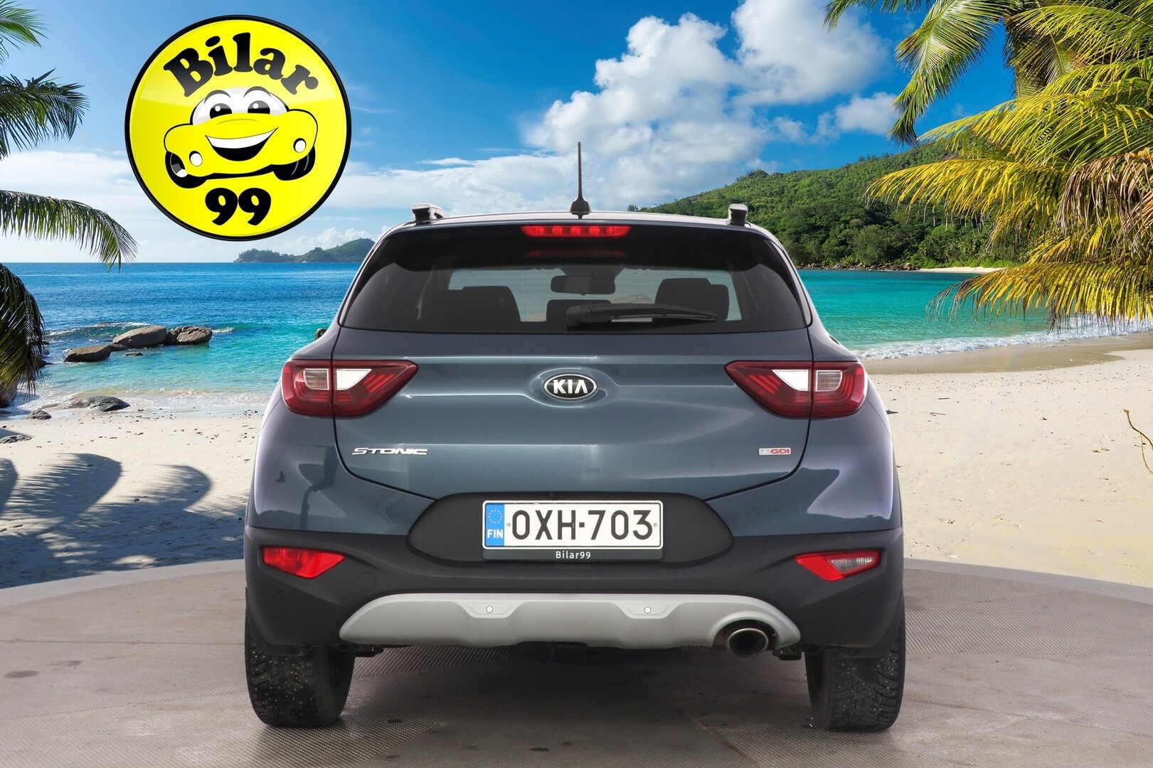 Kia Stonic 2018 1,0 T-GDI ISG 120hv EX EcoDynamics *Suomi-auto / P.kamera / Koukku / Lohko / Carplay / 2x renkaat* - *Kattavat huollot / Ilmainen kotiintoimitus*