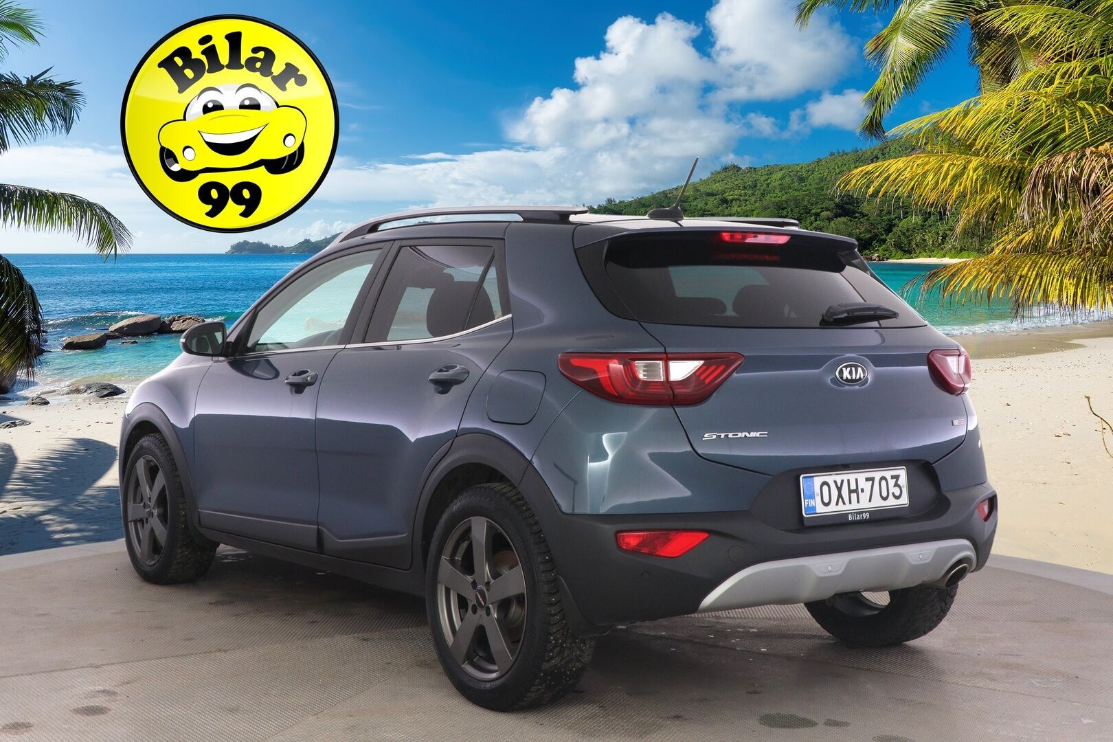 Kia Stonic 2018 1,0 T-GDI ISG 120hv EX EcoDynamics *Suomi-auto / P.kamera / Koukku / Lohko / Carplat / 2x renkaat* - *Kattavat huollot / Ilmainen kotiintoimitus*