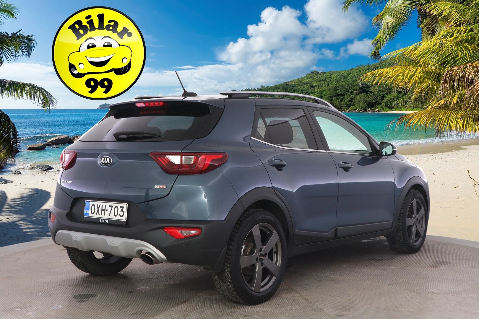 Kia Stonic 2018 1,0 T-GDI ISG 120hv EX EcoDynamics *Suomi-auto / P.kamera / Koukku / Lohko / Carplay / 2x renkaat* - *Kattavat huollot / Ilmainen kotiintoimitus*