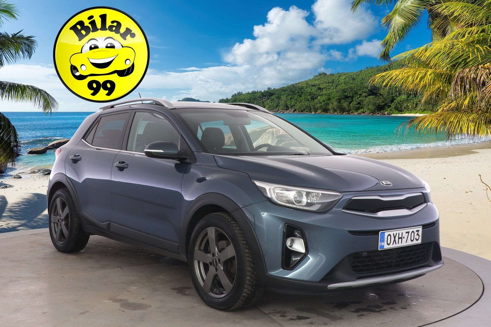 Kia Stonic 2018 1,0 T-GDI ISG 120hv EX EcoDynamics *Suomi-auto / P.kamera / Koukku / Lohko / Carplay / 2x renkaat* - *Kattavat huollot / Ilmainen kotiintoimitus*