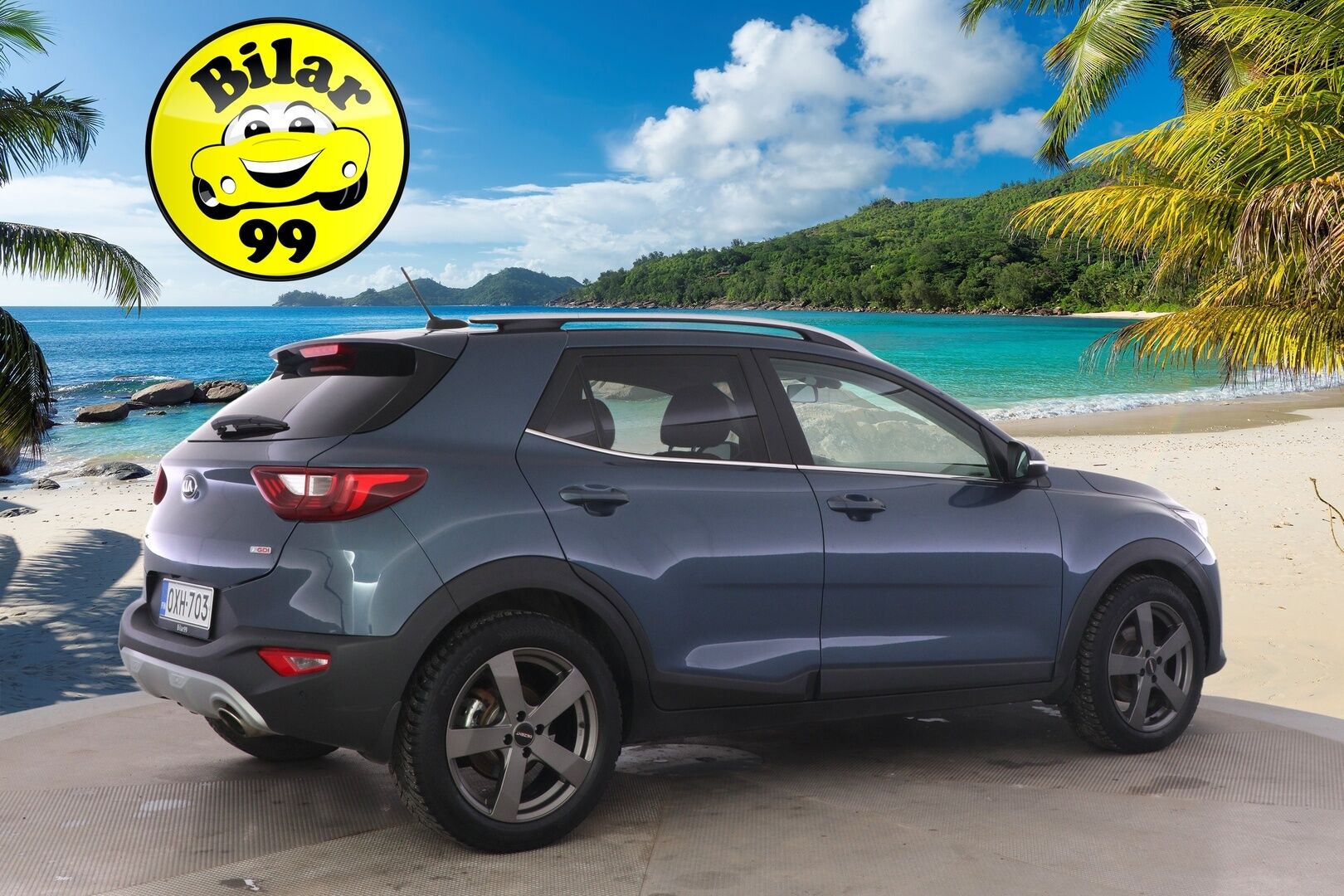 Kia Stonic 2018 1,0 T-GDI ISG 120hv EX EcoDynamics *Suomi-auto / P.kamera / Koukku / Lohko / Carplat / 2x renkaat* - *Kattavat huollot / Ilmainen kotiintoimitus*