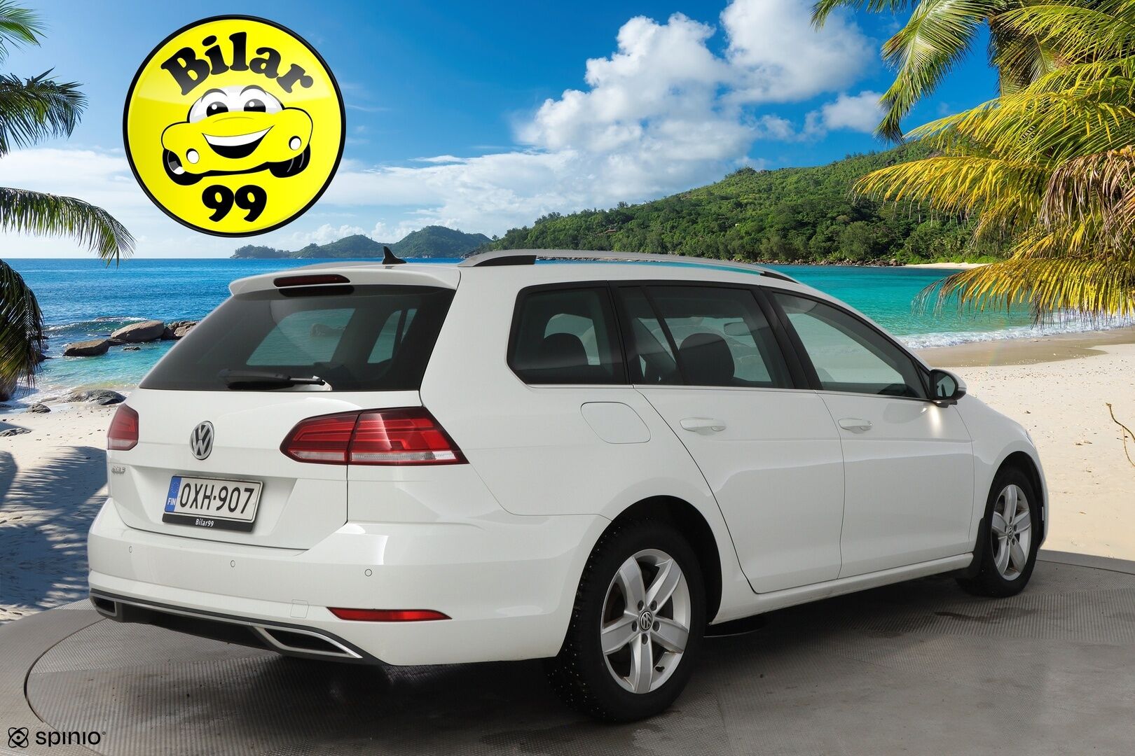 Volkswagen Golf 2018 Variant Highline 1,6 TDI 85 kW (115 hv) DSG-automaatti * Webasto / Adapt.Vakkari / Digimittari / Peruutuskamera / Hieronta - Suomiauto / Jakopää tehty / Juuri tullut Tampereelle!