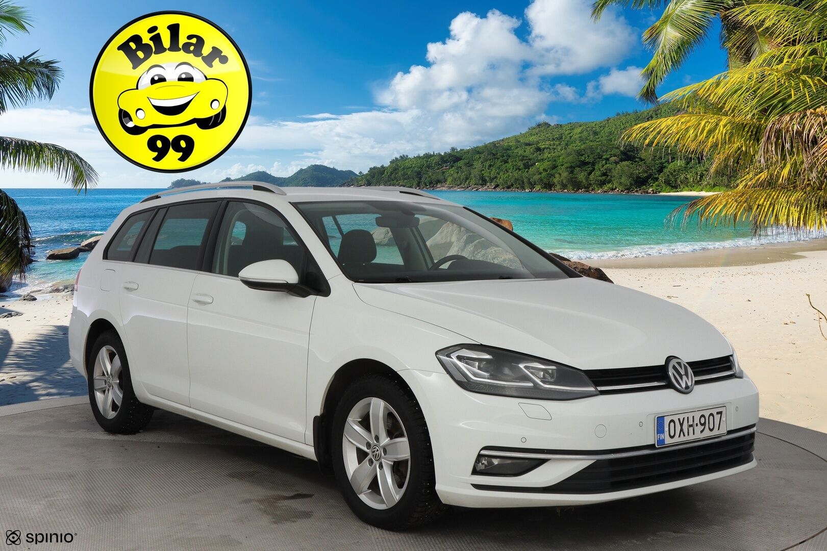 Volkswagen Golf 2018 Variant Highline 1,6 TDI 85 kW (115 hv) DSG-automaatti * Webasto / Adapt.Vakkari / Digimittari / Peruutuskamera / Hieronta - Suomiauto / Jakopää tehty / Juuri tullut Tampereelle!