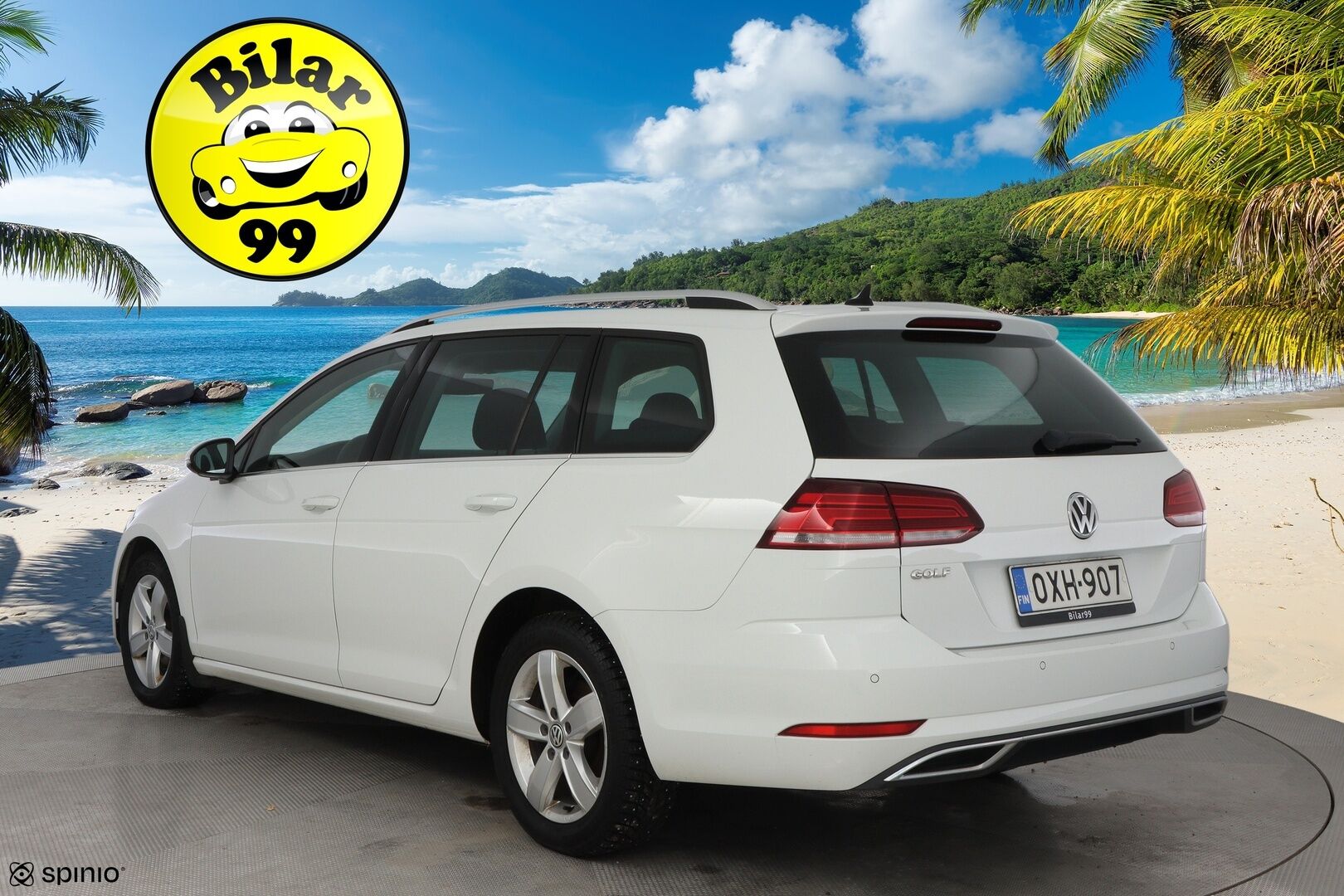 Volkswagen Golf 2018 Variant Highline 1,6 TDI 85 kW (115 hv) DSG-automaatti * Webasto / Adapt.Vakkari / Digimittari / Peruutuskamera / Hieronta - Suomiauto / Jakopää tehty / Juuri tullut Tampereelle!