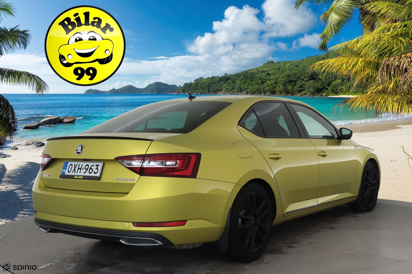 Skoda Superb 2018 2,0 TSI 220 SportLine DSG **Canton / Webasto / Koukku / ACC / Xenon / P.Kamera / Muistipenkki / Nahka-Alcantara / Navi** - Suomi-auto / Kahdet Renkaat / Merkkihuollettu!
