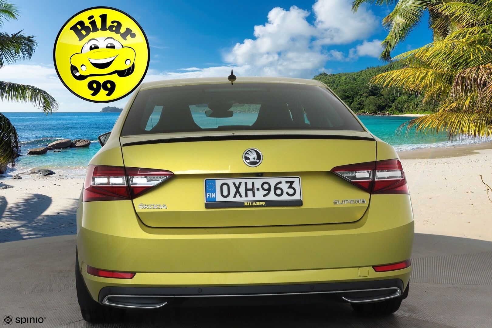 Skoda Superb 2018 2,0 TSI 220 SportLine DSG **Canton / Webasto / Koukku / ACC / Xenon / P.Kamera / Muistipenkki / Nahka-Alcantara / Navi** - Suomi-auto / Kahdet Renkaat / Merkkihuollettu!