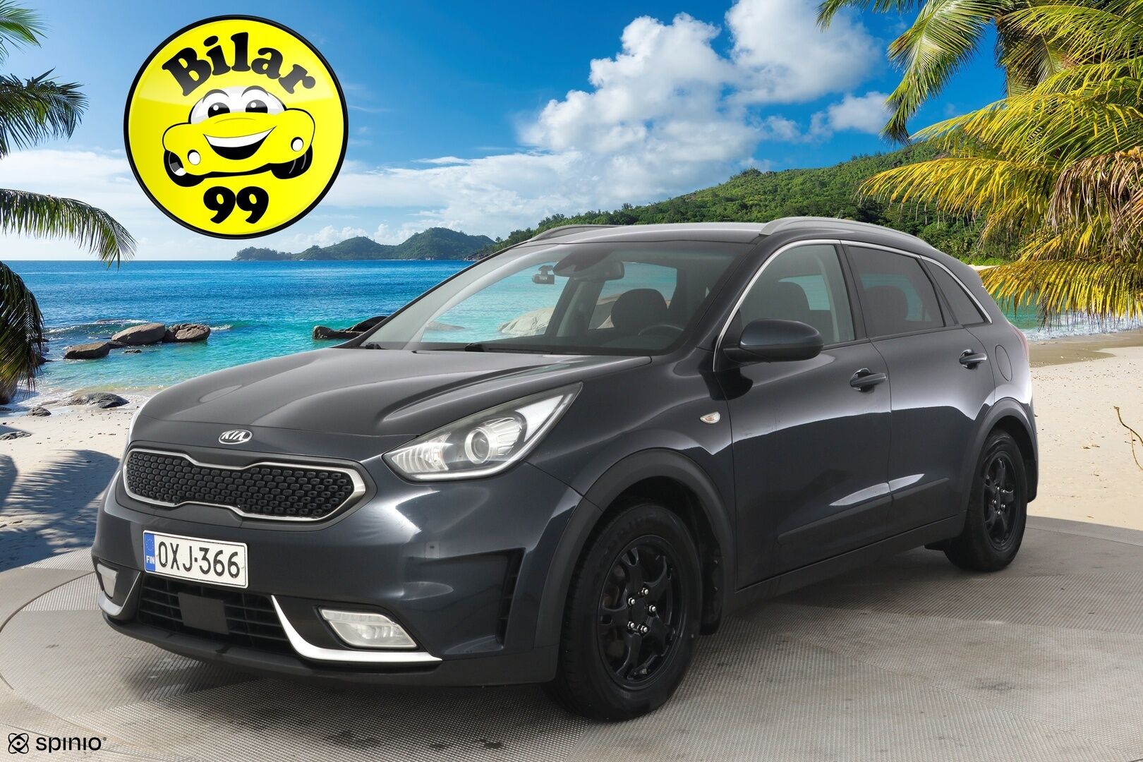 Kia Niro 2019 1,6 GDI Hybrid LX DCT ** 2 renkaat / Adaptiivinen vakionopeudensäädin / Kaistavahti ** - 2 renkaat / Adaptiivinen vakionopeudensäädin / Kaistavahti *